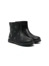 Camper Duet Twins Heart-print Boots In Black