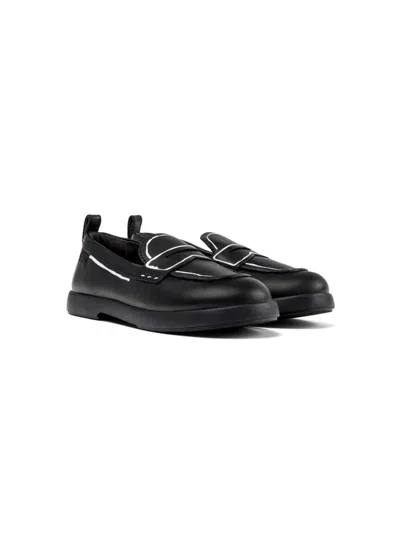 Camper Kids' Duet Twins Loafers In Black