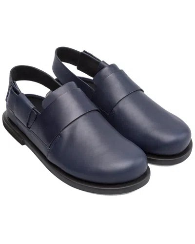Camper Edo Leather Sandal In Blue