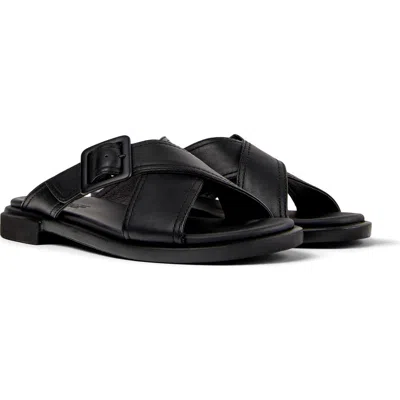 Camper Edy Slide Sandal In Black
