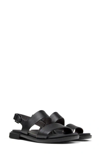 Camper Edy Slingback Sandal In Black