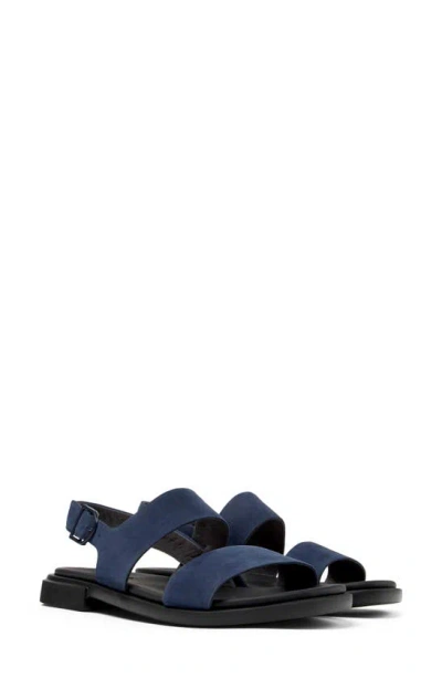 Camper Edy Slingback Sandal In Navy