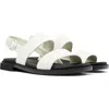 Camper Dana Sandal In White Natural