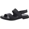 Shop Camper Edy Womens Buckle Leather Slingback Sandals In Black