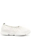 Camper Elastische Loafer In White