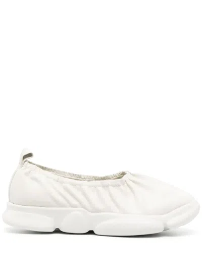 Camper Elastische Loafer In White