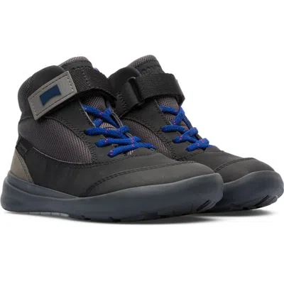 Camper Kids' Boots For Boys In Black,grey