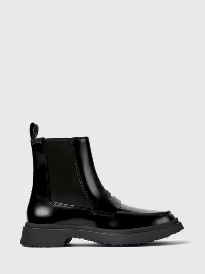 Camper Flat Ankle Boot  Woman Color Black