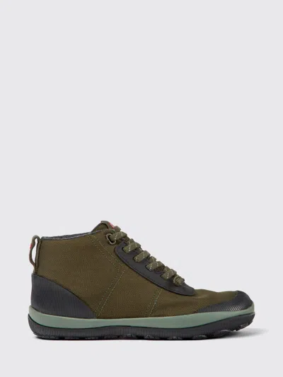 Camper Flat Ankle Boot  Woman Color Green