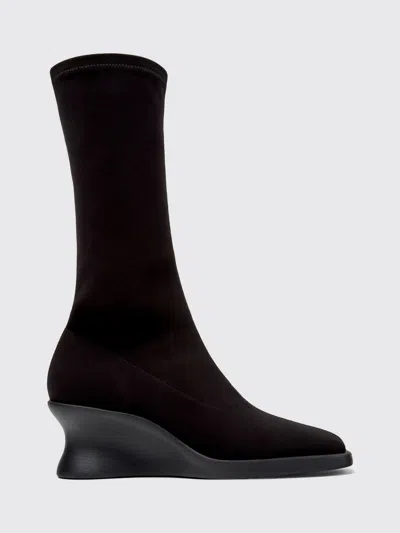Camper Flat Ankle Boot Woman Color Black