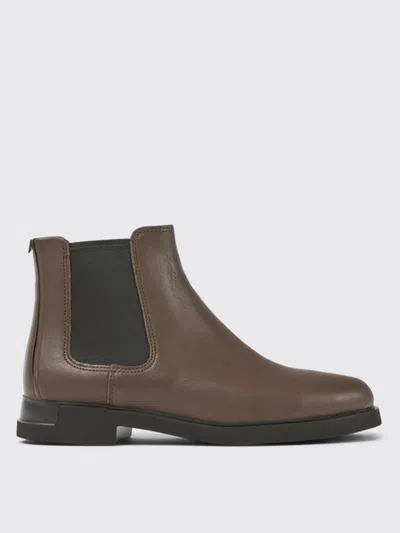 Camper Flat Booties  Woman Color Brown