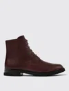 Camper Ankle Boots For Women In Burgunderrot