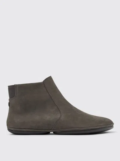 CAMPER FLAT ANKLE BOOTS CAMPER WOMAN COLOR GREY,G00513020