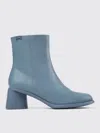 Camper Kiara 60mm Leather Boots In Grau