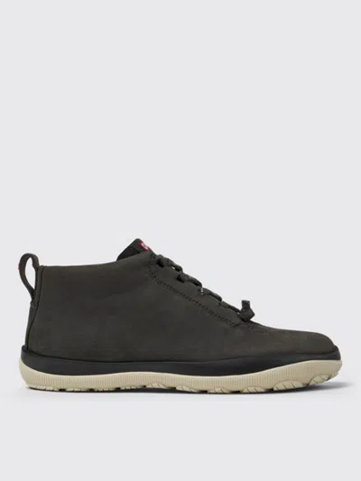 CAMPER FLAT ANKLE BOOTS CAMPER WOMAN COLOR GREY,G08738020