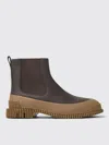 Camper Pix Leather Chelsea Boots In Bunt