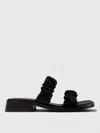 Camper Flat Sandals  Woman Color Black In Black