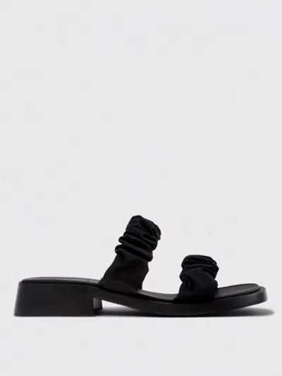 Camper Flat Sandals  Woman Color Black