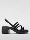 Camper Thelma Strappy Leather Sandal In Black, Women's At Urban Outfitters In Black