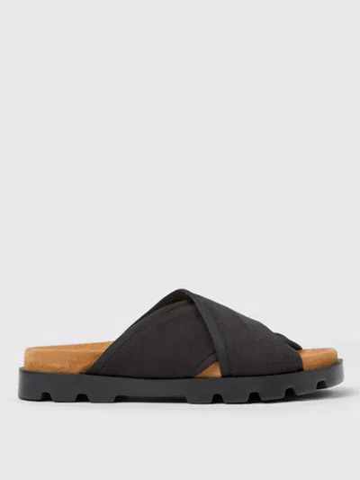 Camper Brutus Chunky Cross-strap Sandals In Black