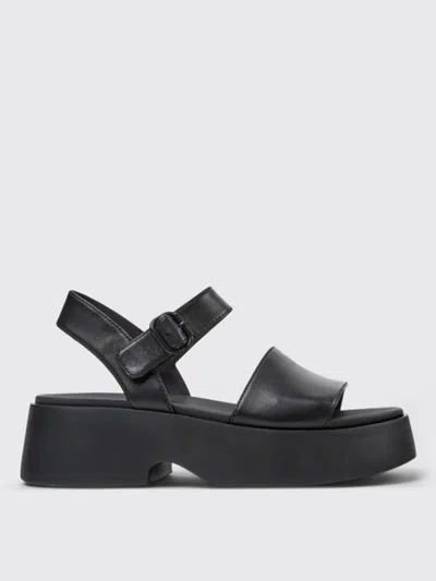 CAMPER FLAT SANDALS CAMPER WOMAN COLOR BLACK,G63802002