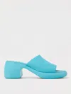 Camper Thelma Platform Slide Sandal In Blue
