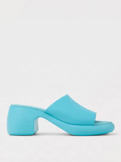 CAMPER HEELED SANDALS CAMPER WOMAN COLOR BLUE,G73000009