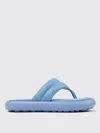 Camper Flat Sandal  Woman Color Blue In Blue
