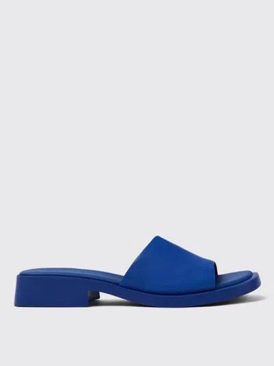 Camper Flat Sandals  Woman Color Blue