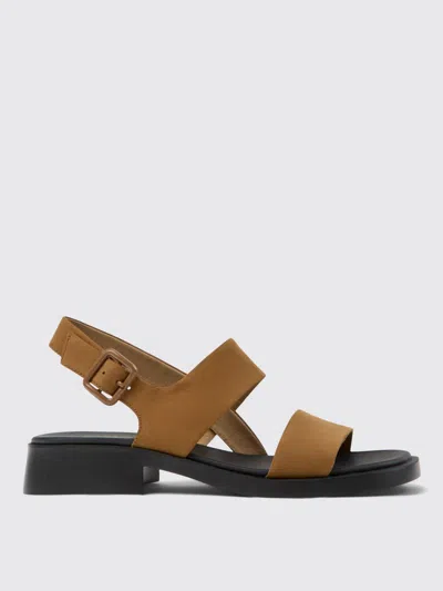 Camper Flat Sandals  Woman Color Brown