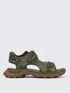 Camper Flat Sandal  Woman Color Green In Green