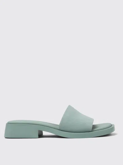 CAMPER FLAT SANDALS CAMPER WOMAN COLOR GREEN,G89851012