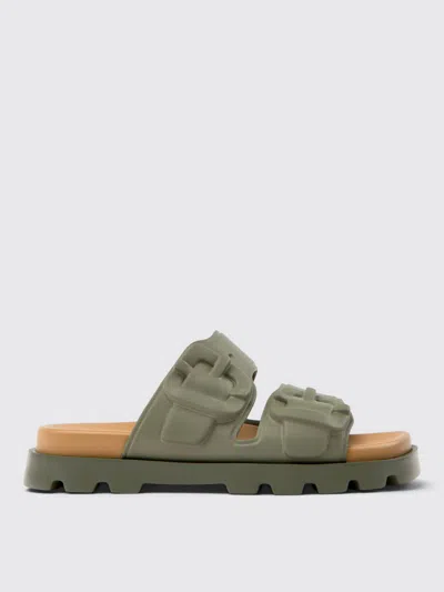 CAMPER FLAT SANDAL CAMPER WOMAN COLOR GREEN,G93222012