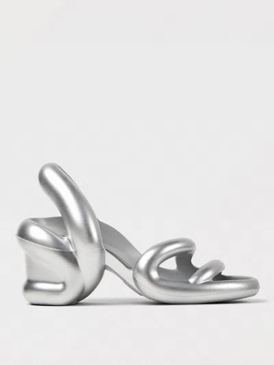 CAMPER HEELED SANDAL CAMPER WOMAN COLOR GREY,G63631020