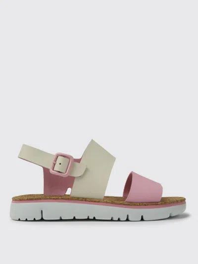 Camper Flat Sandals  Women In Multicolor