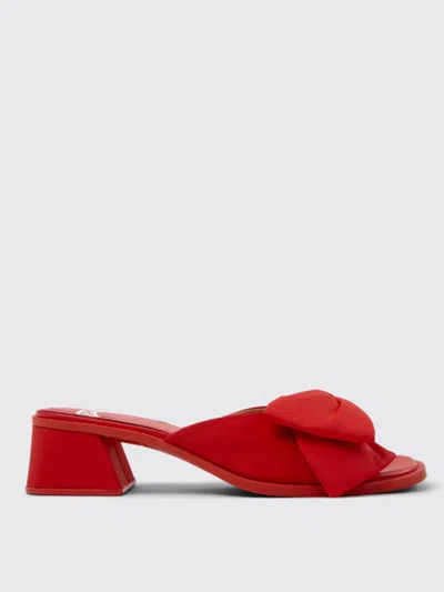 CAMPER HEELED SANDAL CAMPER WOMAN COLOR RED,G67447014