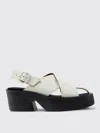 Camper Flat Sandals  Woman Color White