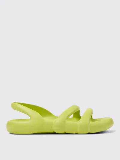 Camper Flat Sandals  Woman Color Yellow