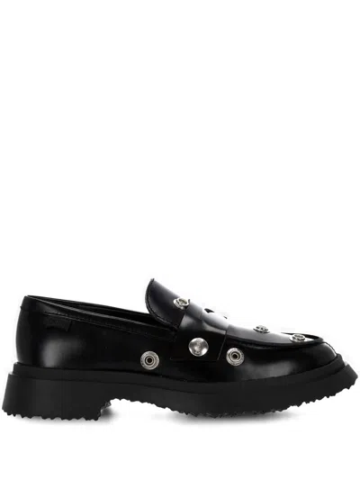 Camper Flat Shoes In Black