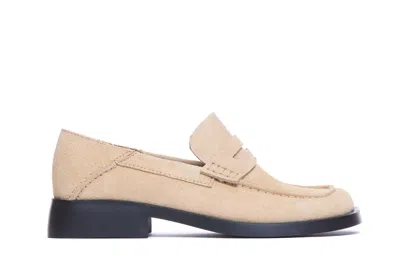 Camper Flat Shoes In Beige