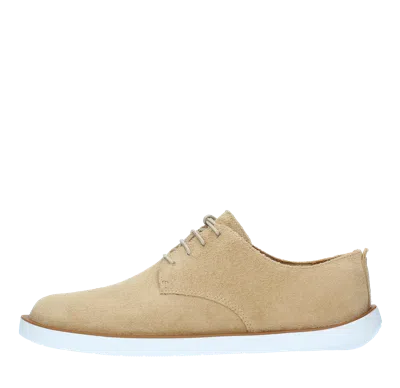 Camper Flat Shoes Beige In Beige Chiari E Naturali