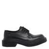 Camper Lace-up Platform Shoes In Black