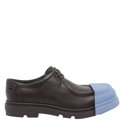 Camper Two-tone Shoes In Brown