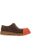 Camper Flat Shoes In Brown