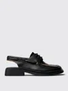 Camper Black Loafers In Black