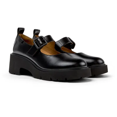 Camper Flat Shoes For Women In Black