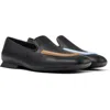 Camper Casi Myra Mismatched Loafers In Black
