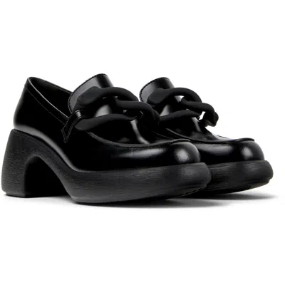 Camper Flat Shoes For Women In Black