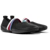 Camper Round Toe Ballet Shoes In Black