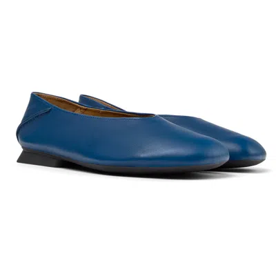Camper Flat Shoes For Women In Blue